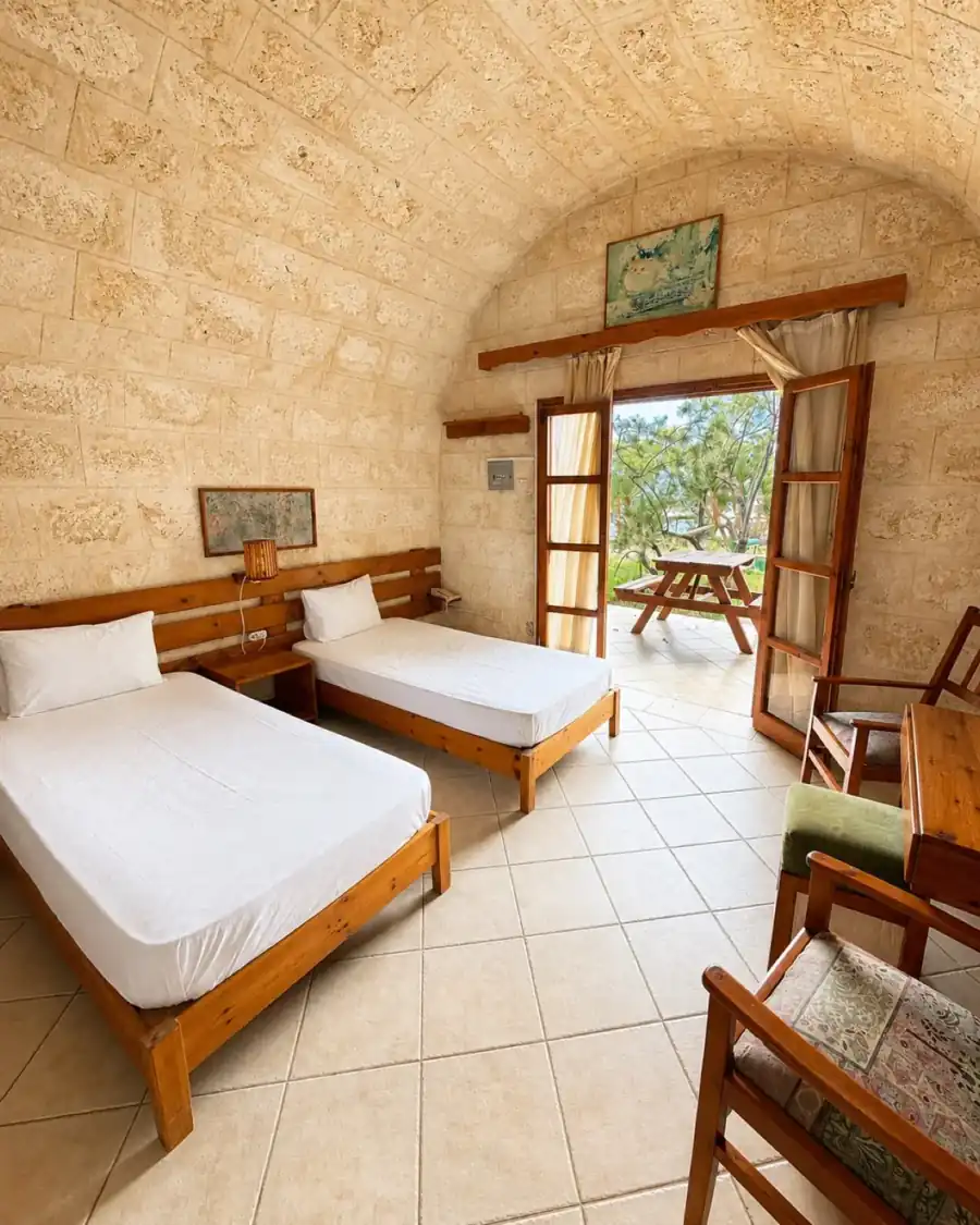 Sea View Studio room with twin beds